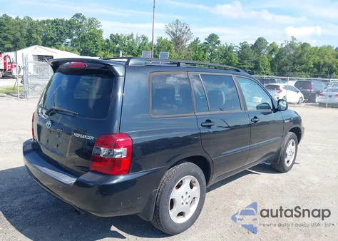 2004 Toyota Highlander Limited V6 из США, поврежденный, VIN JTEEP21A240044247